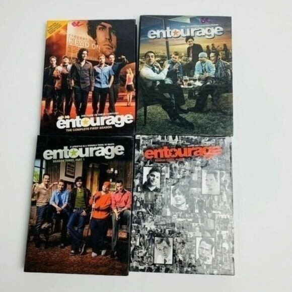 Entourage DVD HBO Series Lot Seasons 1 2 3 Parts 1 And 2 Chase Wahlberg Vincent - Picture 3 of 8